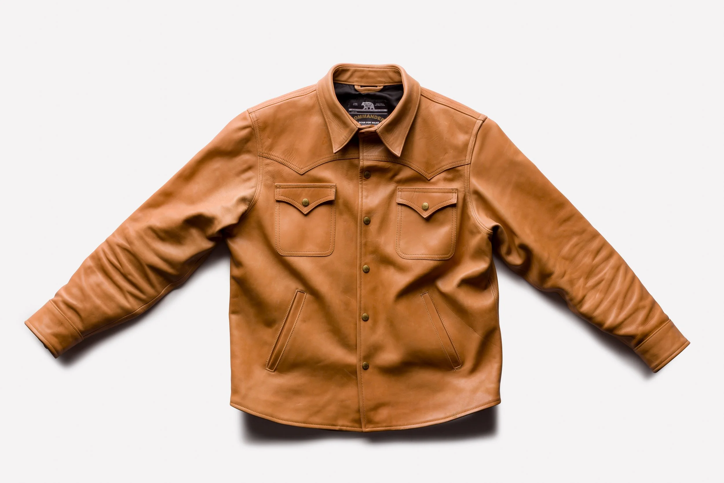 Black Bear Brand - SADDLE Western Pocket Horween Horsehide